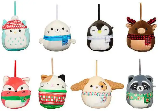 2023 Christmas Squishmallows Ornaments | 8 Pack | NEW!