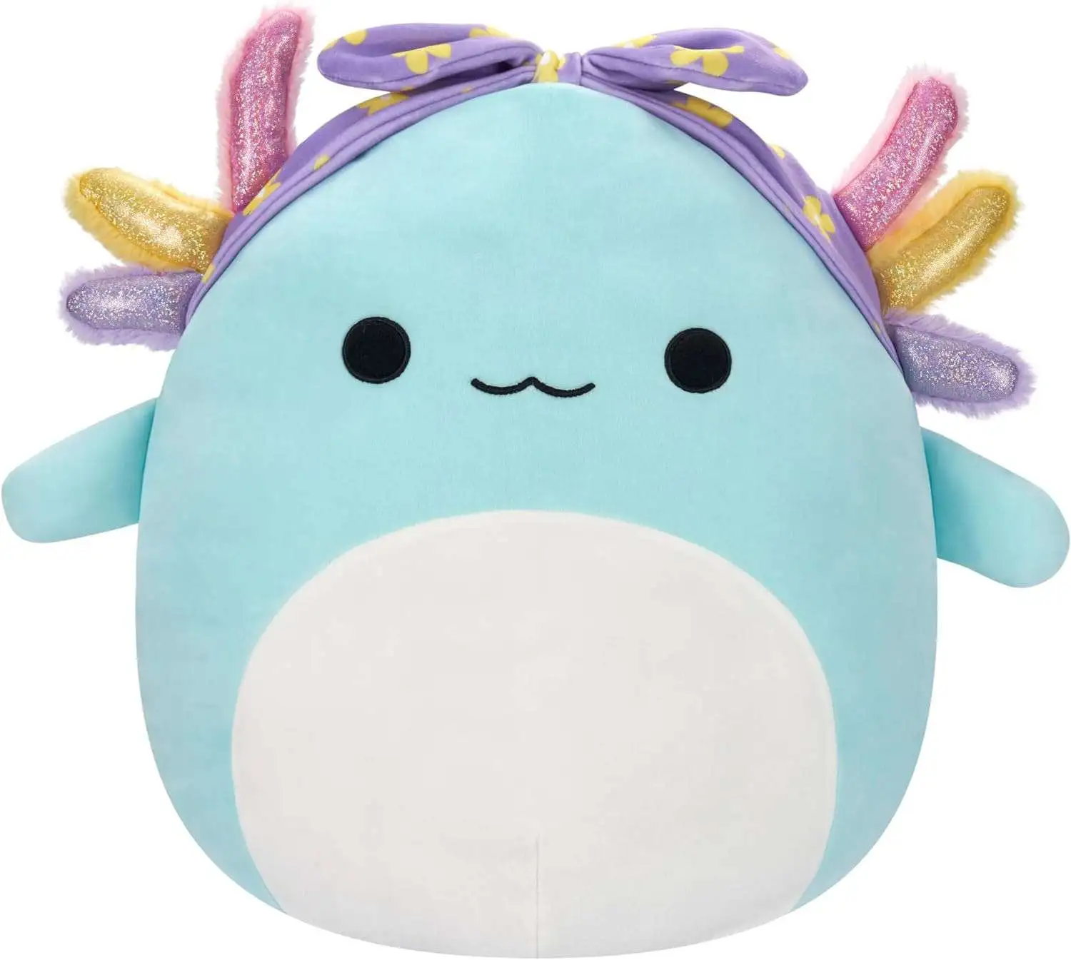 Squishmallows Easter Irina the Axolotl 8-Inch Plush [Purple Bow]