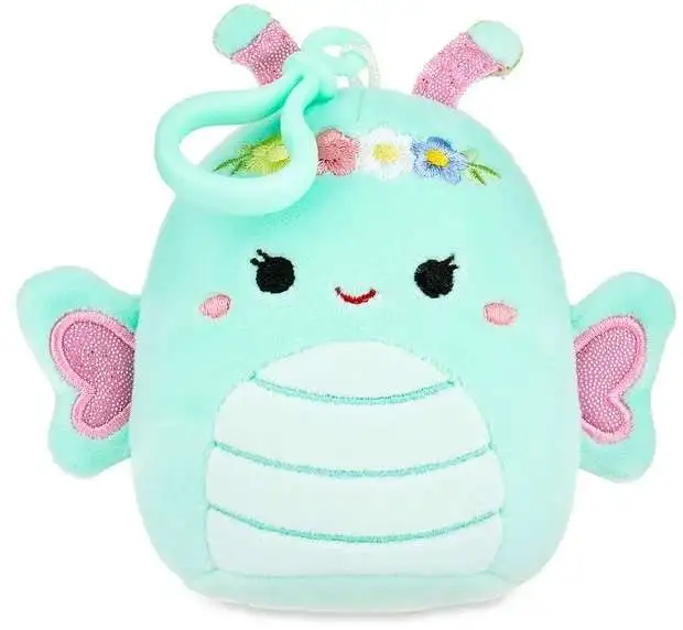 Squishmallows Easter Reina the Butterfly 4-Inch Plush Hanger