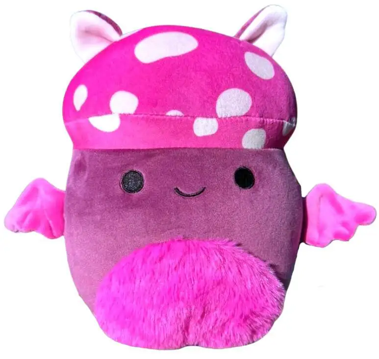 Squishmallows Cosimo the Mushroom Bat 8-Inch Plush