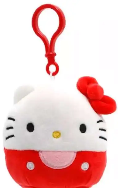 Squishmallows Hello Kitty & Friends Hello Kitty 4-Inch Plush Hanger