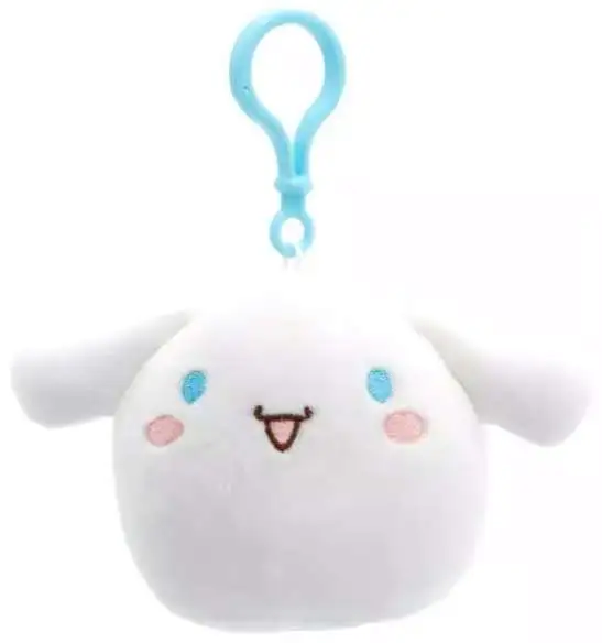 Squishmallows Hello Kitty & Friends Cinnamoroll 4-Inch Plush Hanger