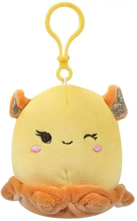 Squishmallows Bijan the Dumbo Octopus 3.5-Inch Plush Hanger