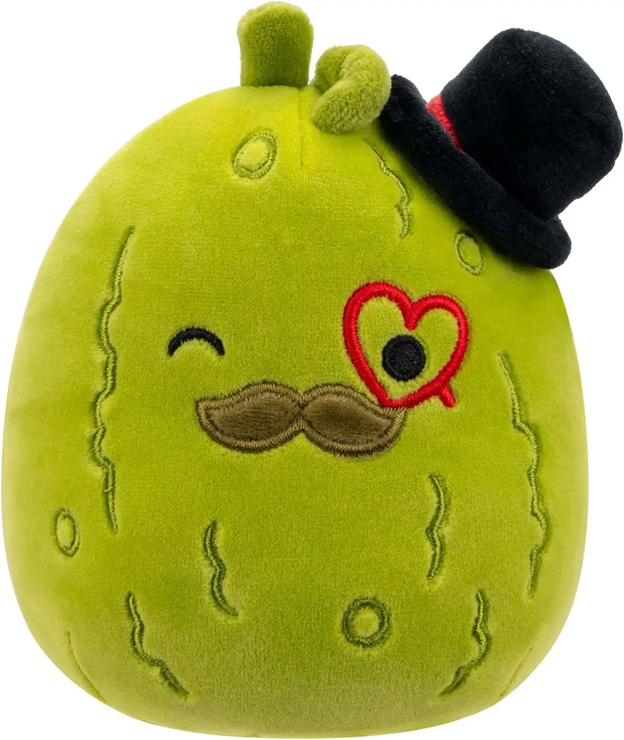 Squishmallows 2024 Valentine's Day Charles the Pickle 5-Inch Plush