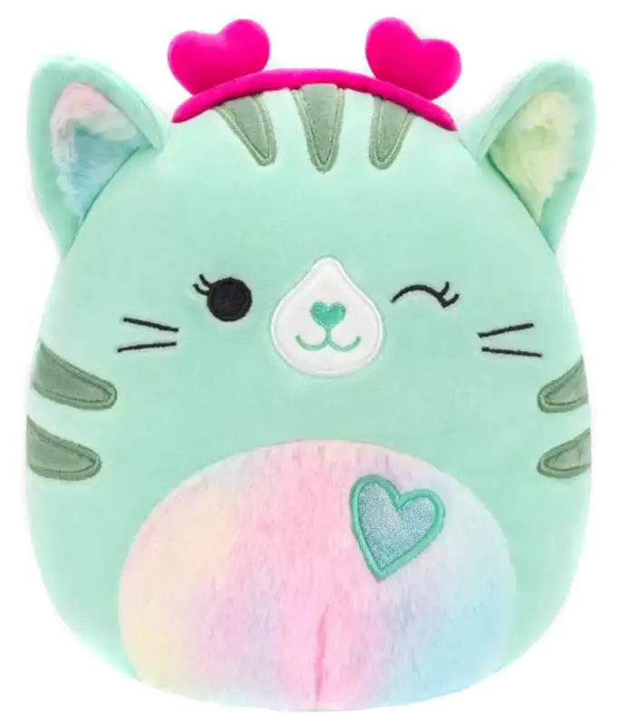 Squishmallow Roxy purchases the Valentine Cat Clip