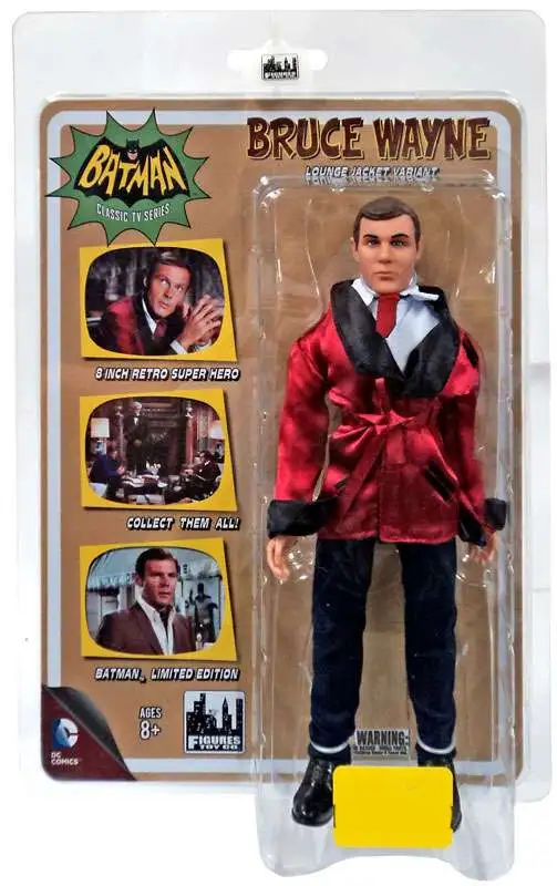 Batman 1966 TV Series 1966 Batman Series Bruce Wayne Exclusive 8 Action  Figure Figures Toy Co. - ToyWiz