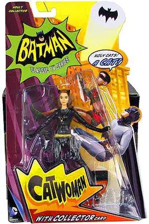 Batman 1966 TV Series Series 2 Catwoman Action Figure Damaged Package  Mattel Toys - ToyWiz