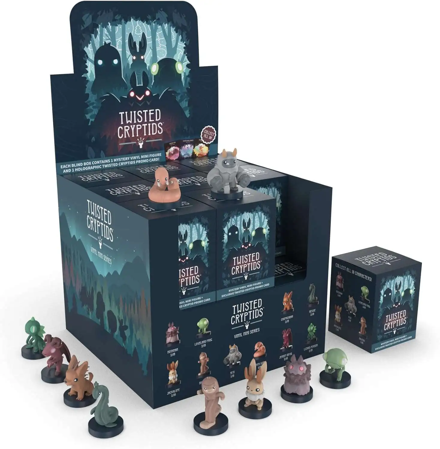 Twisted Cryptids Twisted Cryptids Mystery Vinyl Mini Figure Pack Unstable  Games - ToyWiz