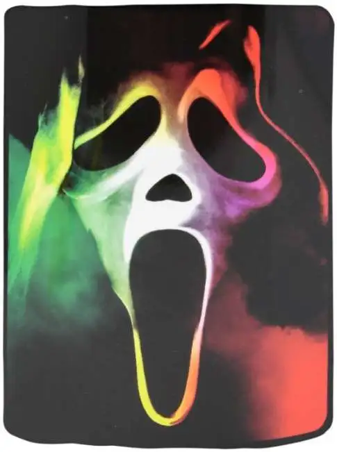 Scream Ghost Face Fleece Throw Blanket