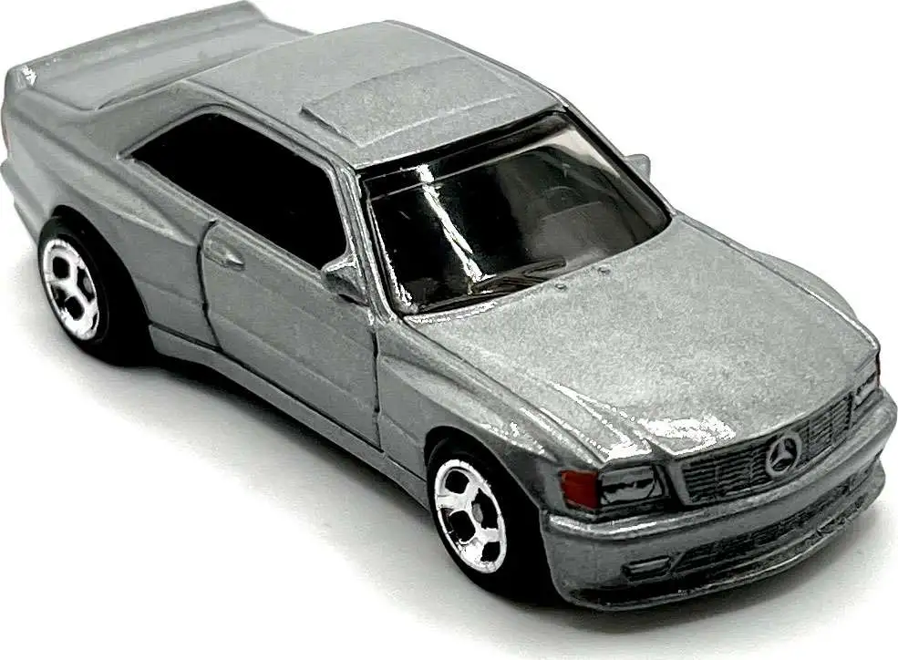 Hot Wheels 1989 Mercedes Benz 164 Diecast Car Pearlescent Silver Loose Mattel Toys ToyWiz