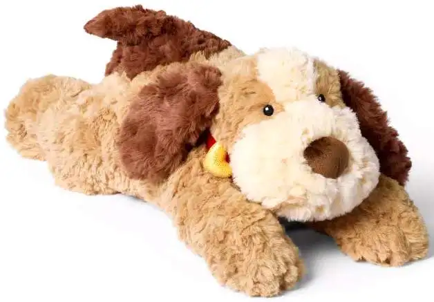 GiggleScape Laying Dog 18-Inch Plush