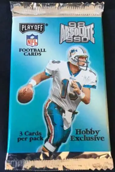 NFL 1998 Absolute SSD Hobby Pack [3 Cards Per Pack]