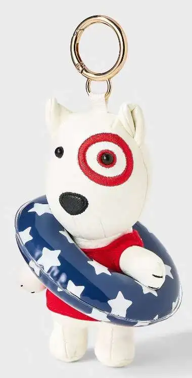 Target Beach Bullseye Exclusive 5-Inch Bag Charm