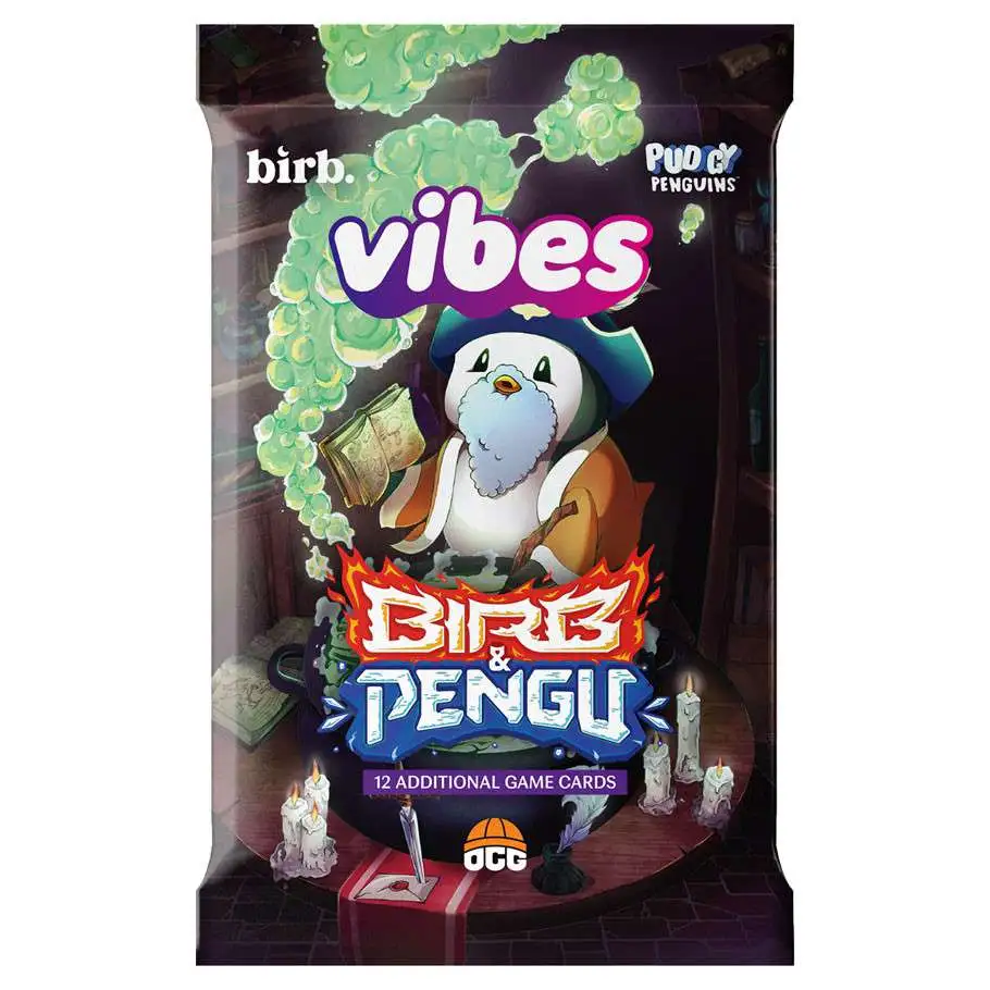 Pudgy Penguins Trading Card Game Vibes Birb & Pengu BLISTER Box [Alchemist, 48 Booster Packs] (Pre-Order ships June)