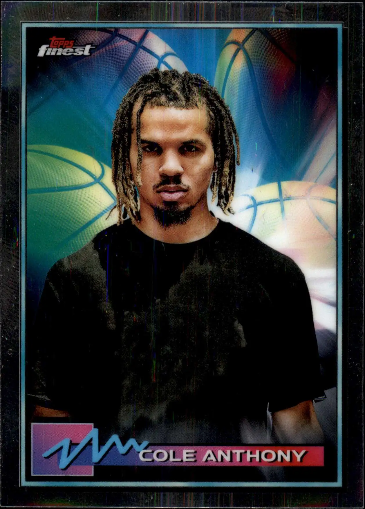 NBA 2021 Topps Finest Basketball Cole Anthony #1