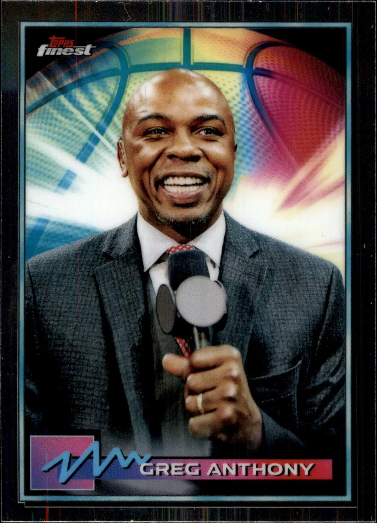 NBA 2021 Topps Finest Basketball Greg Anthony #3