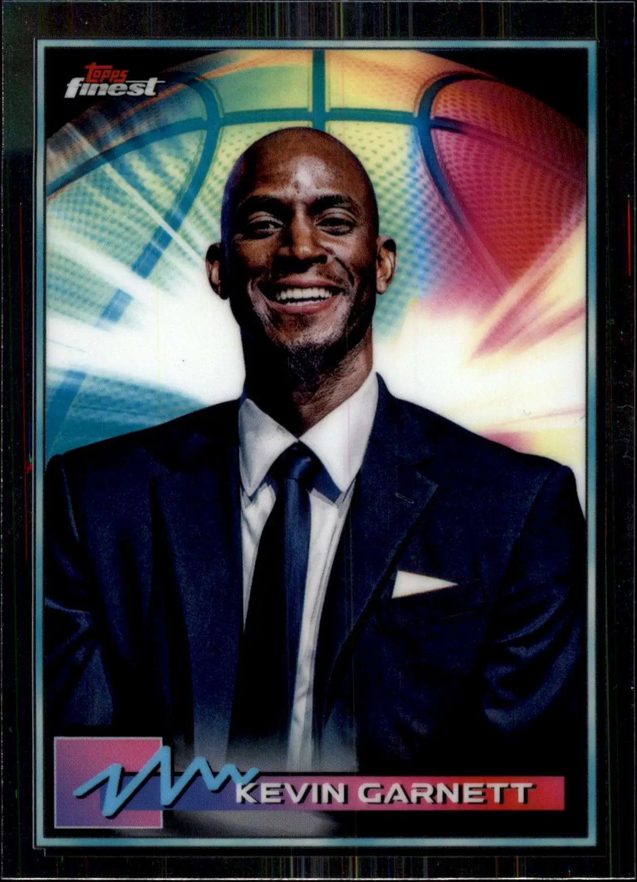 NBA 2021 Topps Finest Basketball Kevin Garnett #5