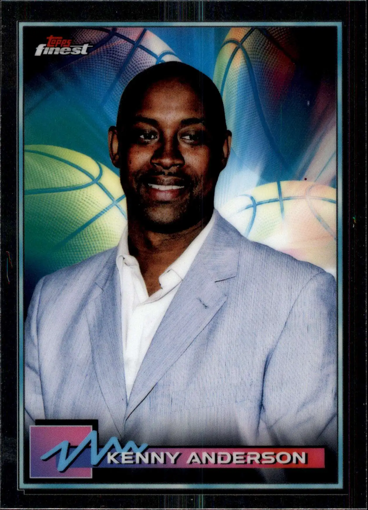 NBA 2021 Topps Finest Basketball Kenny Anderson #17