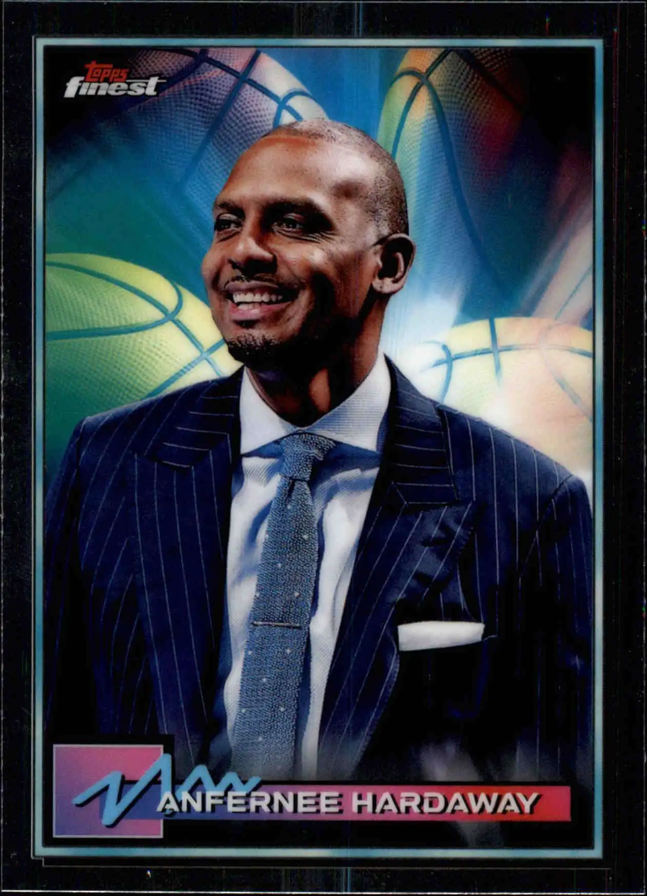 NBA 2021 Topps Finest Basketball Anfernee Hardaway #19