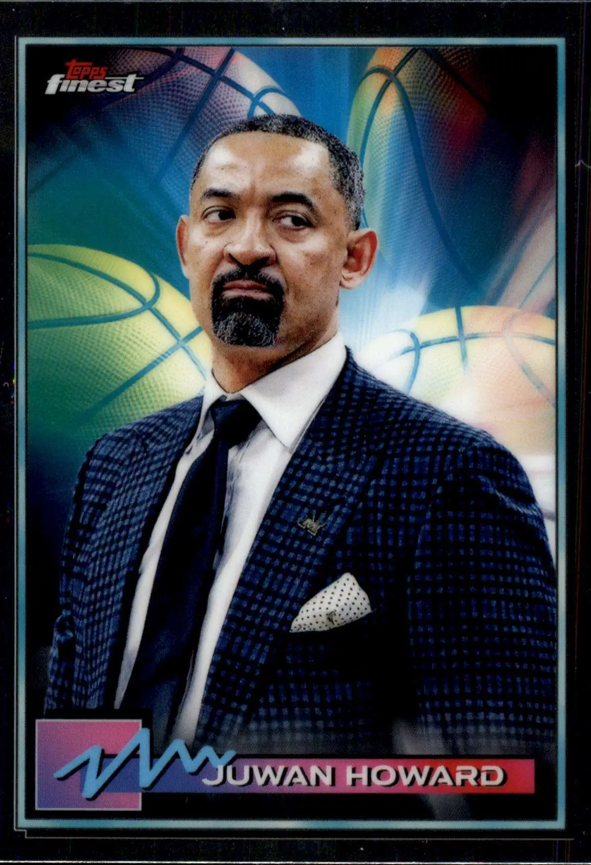 NBA 2021 Topps Finest Basketball Juwan Howard #37