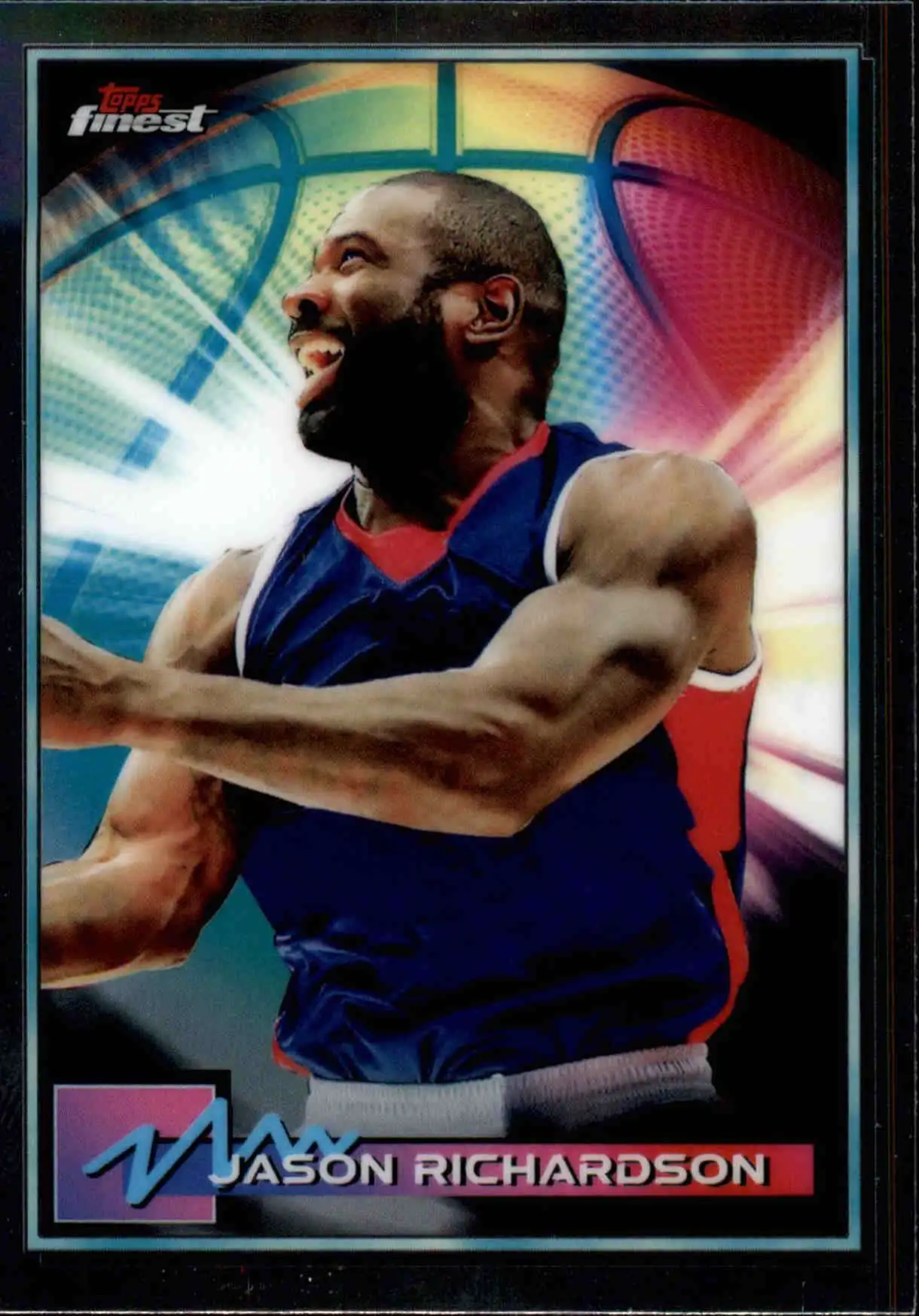 NBA 2021 Topps Finest Basketball Jason Richardson #46