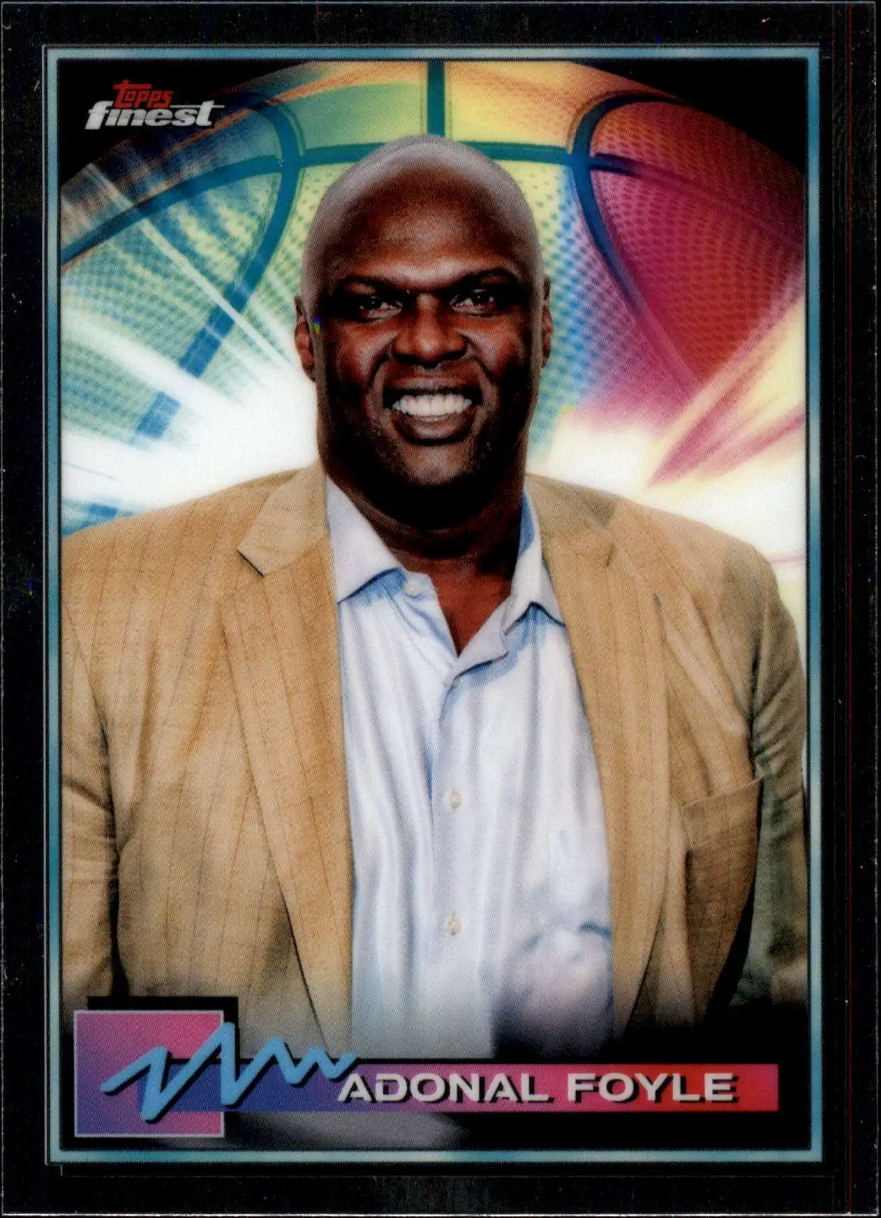 NBA 2021 Topps Finest Basketball Adonal Foyle #62