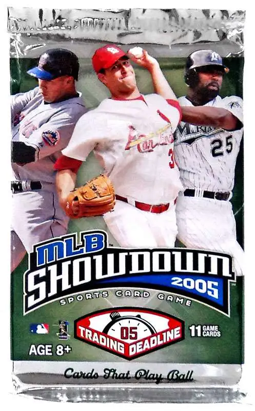 MLB Showdown Sports Card Game 2005 Trading Deadline Booster Pack