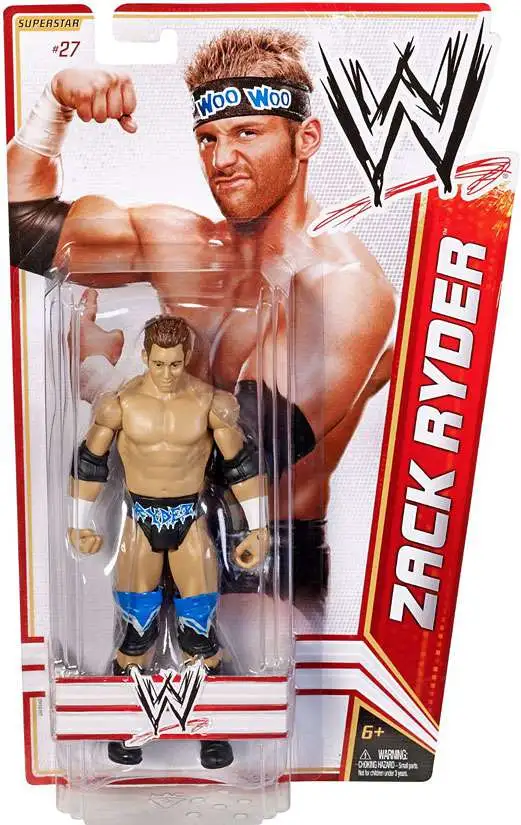 WWE Wrestling Mattel Series 72 Zack Ryder Action Figure for sale online 