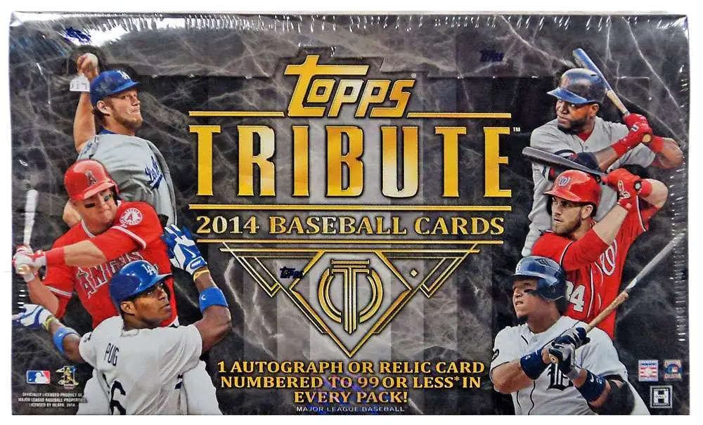 MLB Topps 2014 Tribute Baseball Trading Card HOBBY Box [6 Packs]