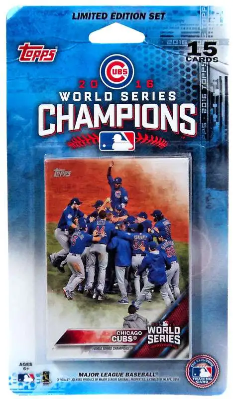 MLB Topps 2016 Chicago Cubs World Series Championship Team Set - ToyWiz