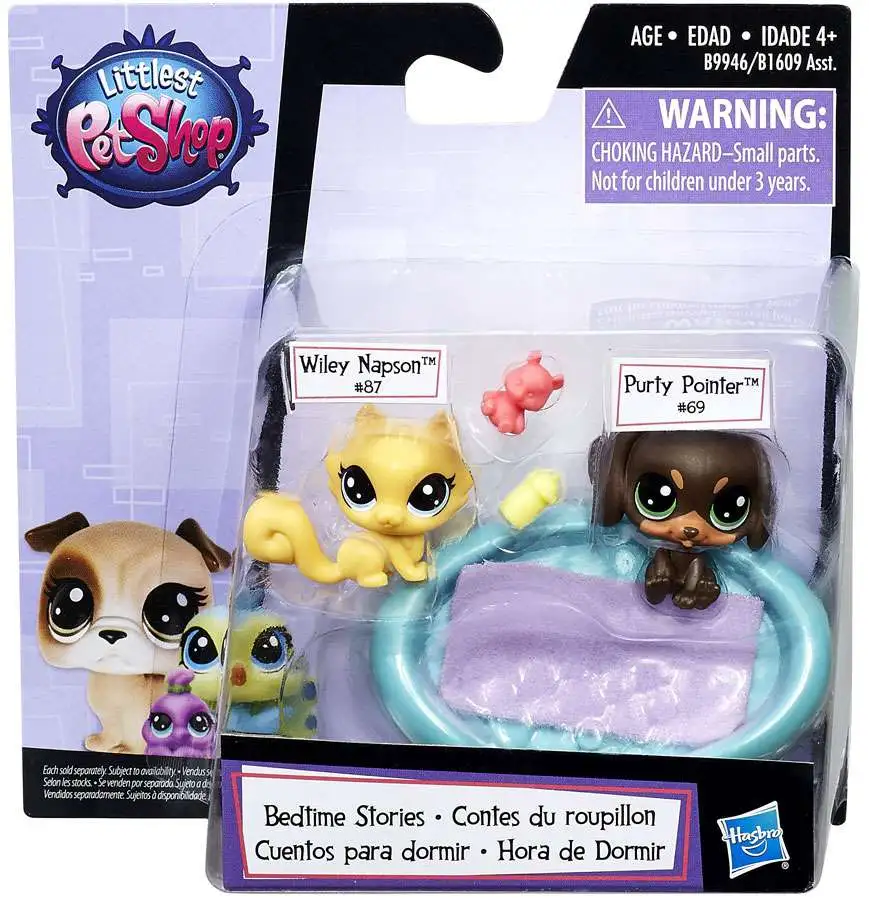 Littlest Pet Shop Bedtime Stories Figure 2-Pack