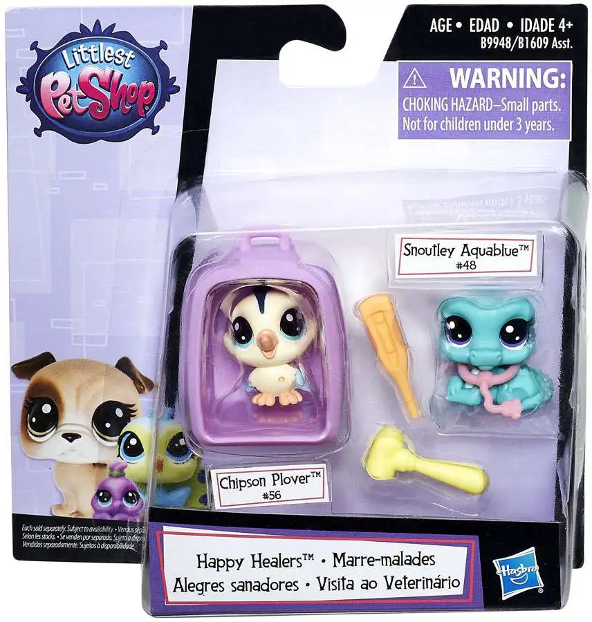 Littlest Pet Shop Happy Healers Figure 2-Pack [Damaged Package]
