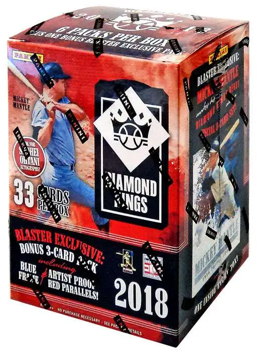MLB Panini 2018 Donruss Diamond Kings Baseball Trading Card BLASTER Box [7 Packs]