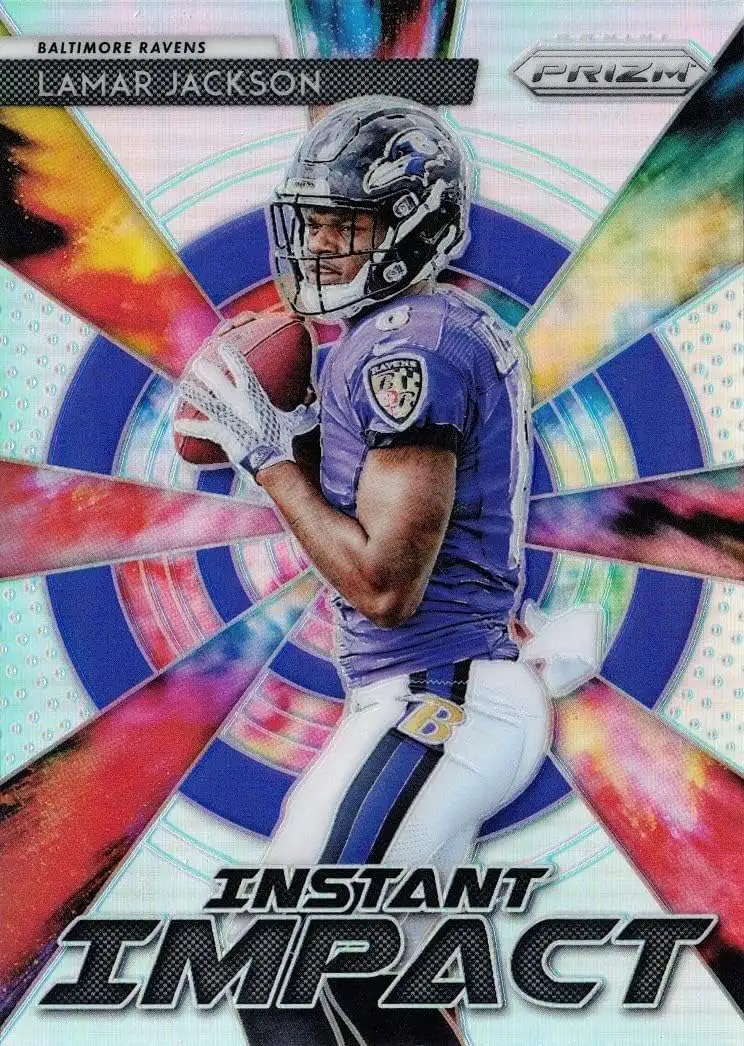 NFL 2018 Panini Prizm Instant Impact Lamar Jackson II-12 [Rookie]