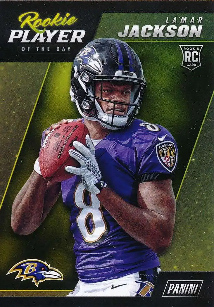 NFL 2018 Panini Player of the Day Lamar Jackson R4 [Rookie]