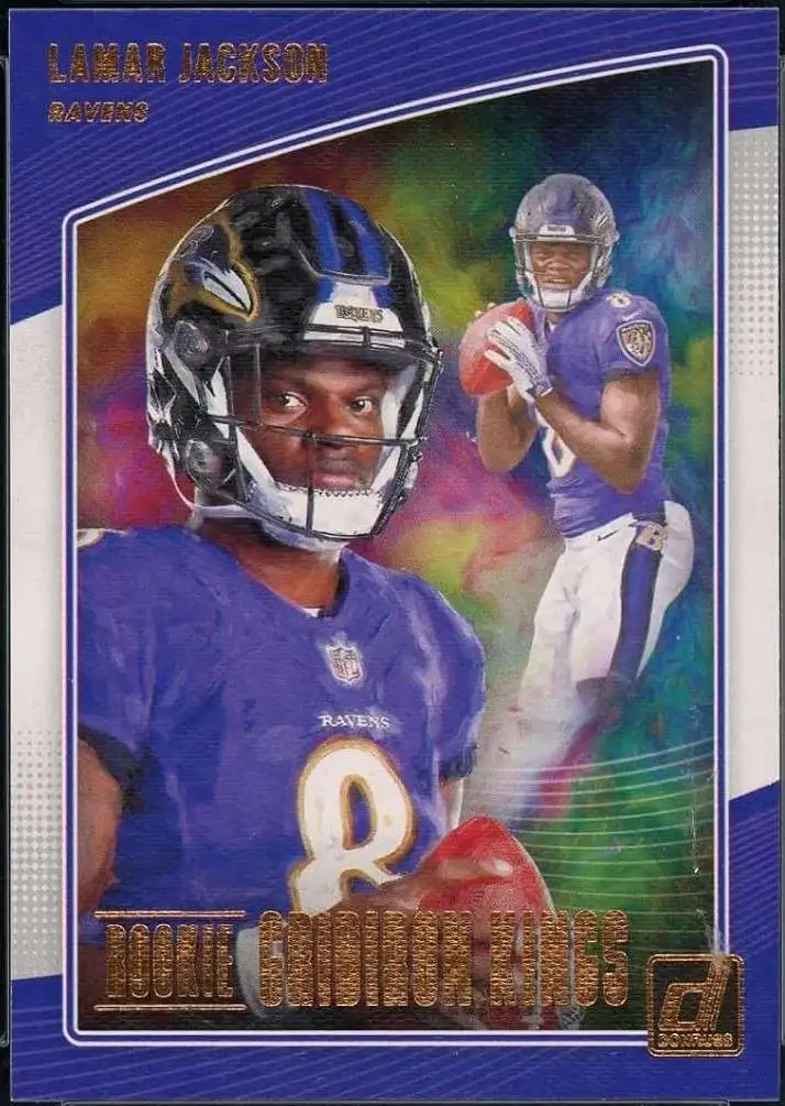 NFL 2018 Panini Donruss Gridiron Kings Lamar Jackson RGK-17 [Rookie]