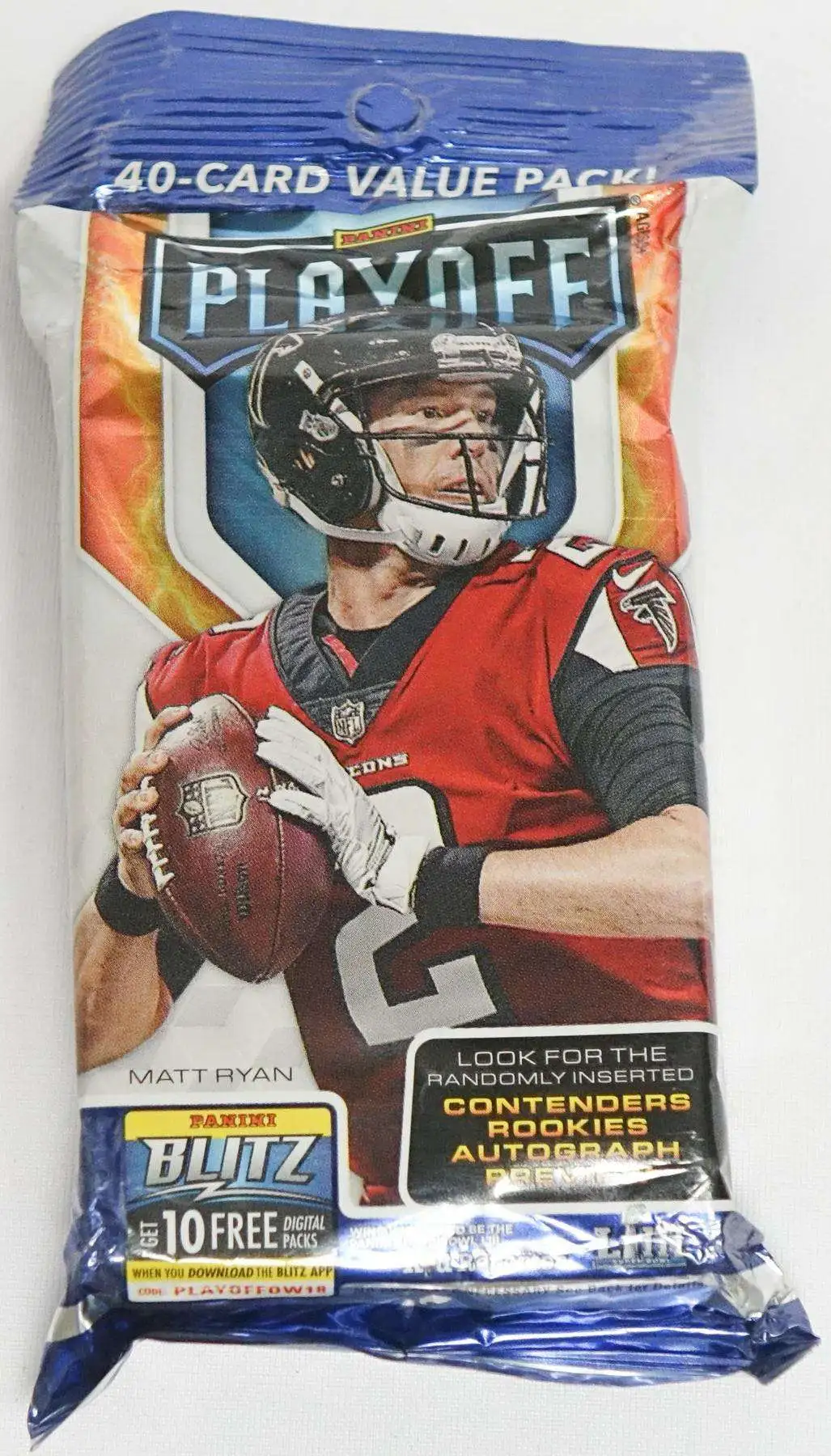 NFL Panini 2018 Panini Playoff Football Trading Card Value Pack 40 Cards -  ToyWiz