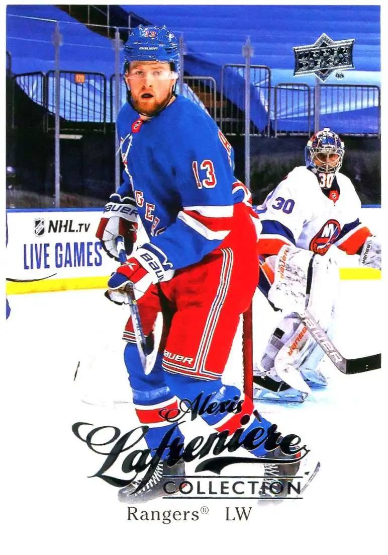 NHL 202021 Upper Deck Alexis Lafreniere Collection Hockey Single Card