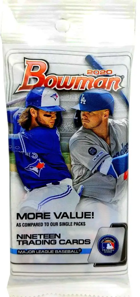 MLB Topps 2020 Bowman Baseball Trading Card JUMBO Pack [19 Cards!]