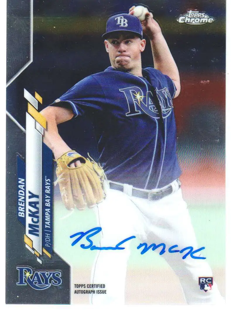 MLB 2020 Topps Chrome Rookie Brendan McCay Autograph RA-BM