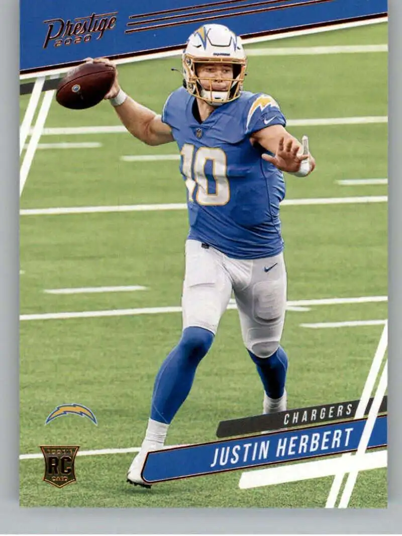 Justin Herbert 2020 Elite Rookies #5 RC