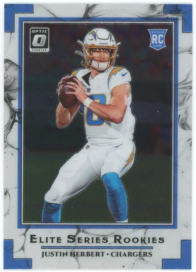 Funko NFL Los Angeles Chargers POP Trading Cards Justin Herbert Vinyl  Figure 8 - ToyWiz