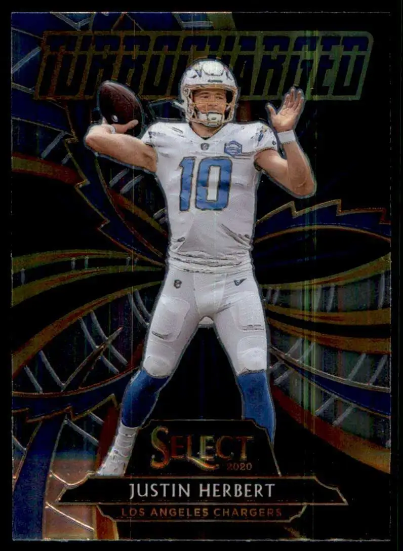 NFL 2020 Panini Select Justin Herbert T24 [Turbocharged Rookie]