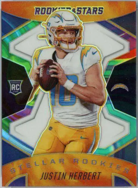 NFL 2020 Prizm Draft Picks Justin Herbert Single Sports Card 102 Rookie  Card - ToyWiz