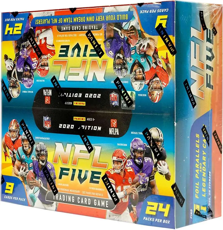 NFL Trading Card Game 2020 Five Football Booster Box [24 Packs]