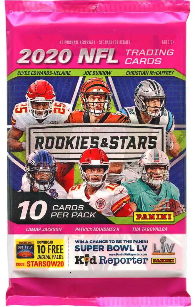 2012 Panini Rookies & Stars Football Cards Retail Packs 2 PACK LOT: 
