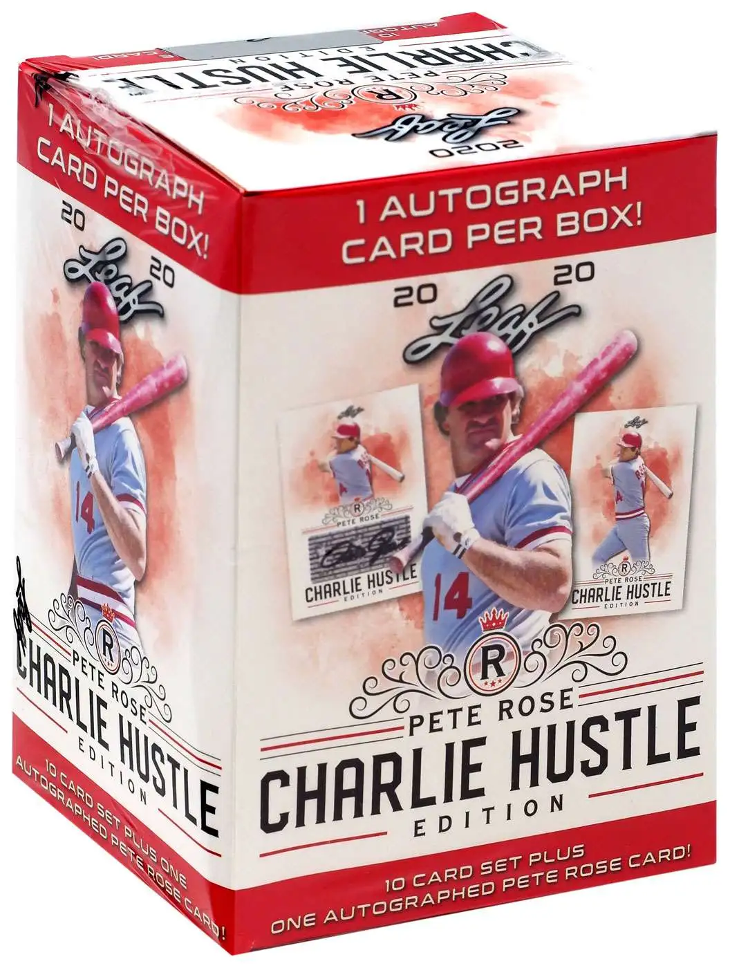 MLB Leaf 2020 Pete Rose Charlie Hustle Edition Trading Card BLASTER Box [10 Card Set + 1 Autograph]