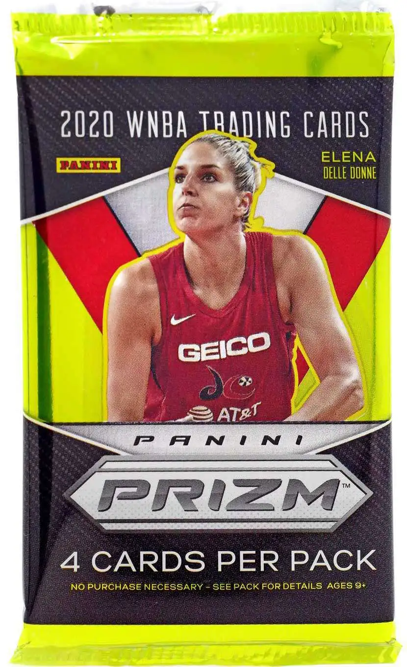 WNBA Panini 2020 Prizm Basketball Trading Card BLASTER Pack [4 Cards]