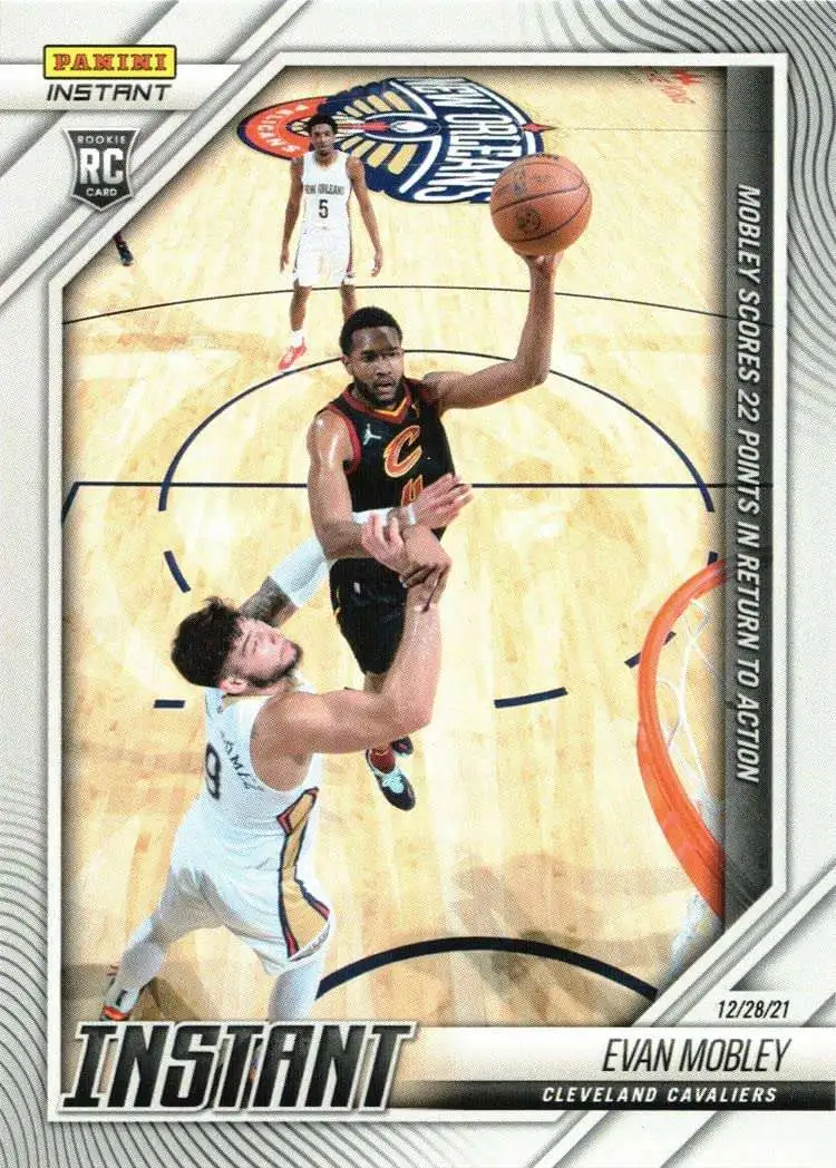 NBA 2021-22 Instant Basketball Evan Mobley #78 [/471, Rookie]