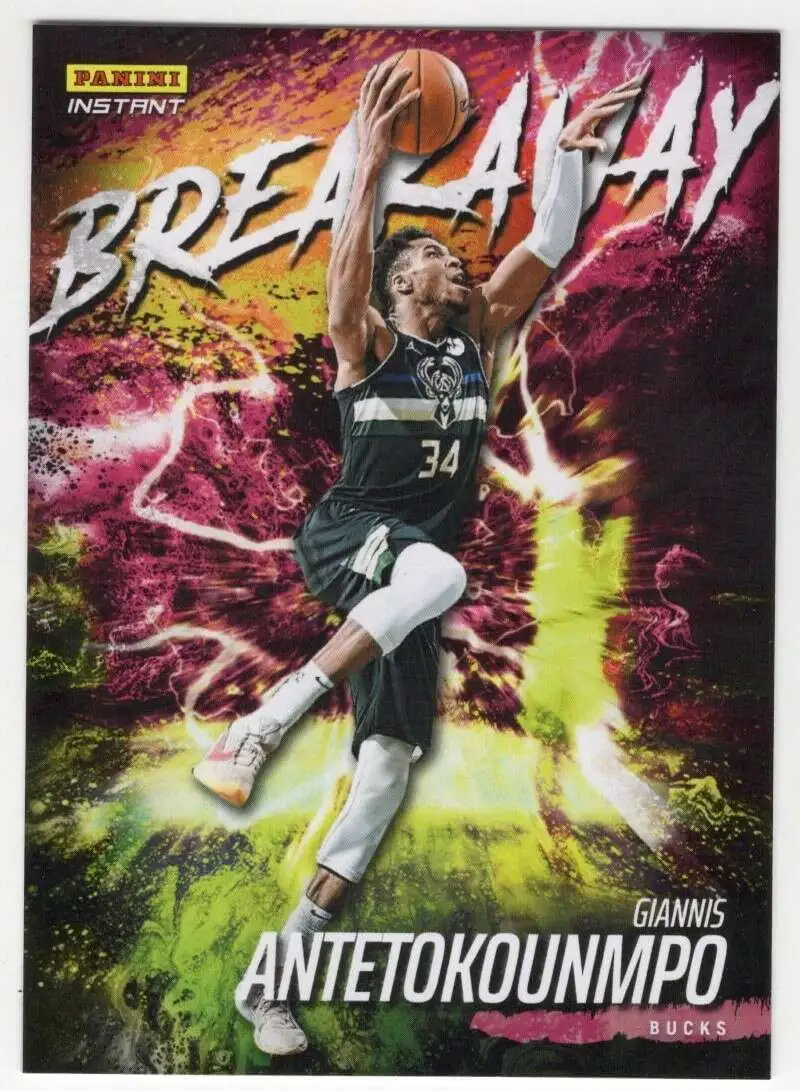 NBA Milwaukee Bucks 2021-22 Instant Breakaway Giannis Antetokounmpo B18 [/2819]